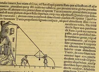 An illustration from Horoscopion Apiani generale dignoscendis horis cuiuscumque generis aptissimum ... nunc ab illo primum [et] inuentum [et] æditum . (1533)