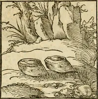 An illustration from Horou Apollonos neiloou Hieroglyphika = Ori Apollinis niliaci, De sacris notis & sculpturis libri duo (1551)