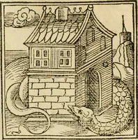 An illustration from Horou Apollonos neiloou Hieroglyphika = Ori Apollinis niliaci, De sacris notis & sculpturis libri duo (1551)