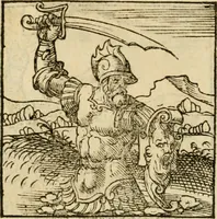 An illustration from Horou Apollonos neiloou Hieroglyphika = Ori Apollinis niliaci, De sacris notis & sculpturis libri duo (1551)