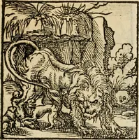 An illustration from Horou Apollonos neiloou Hieroglyphika = Ori Apollinis niliaci, De sacris notis & sculpturis libri duo (1551)