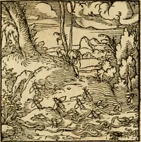 An illustration from Horou Apollonos neiloou Hieroglyphika = Ori Apollinis niliaci, De sacris notis & sculpturis libri duo (1551)