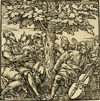 An illustration from Horou Apollonos neiloou Hieroglyphika = Ori Apollinis niliaci, De sacris notis & sculpturis libri duo (1551)