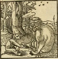 An illustration from Horou Apollonos neiloou Hieroglyphika = Ori Apollinis niliaci, De sacris notis & sculpturis libri duo (1551)