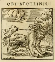 Picture 154 of 220 from Horou Apollonos neiloou Hieroglyphika = Ori Apollinis niliaci, De sacris notis & sculpturis libri duo (1551), leaf 188