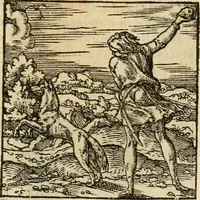 An illustration from Horou Apollonos neiloou Hieroglyphika = Ori Apollinis niliaci, De sacris notis & sculpturis libri duo (1551)