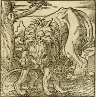 An illustration from Horou Apollonos neiloou Hieroglyphika = Ori Apollinis niliaci, De sacris notis & sculpturis libri duo (1551)