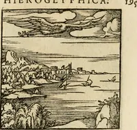 An illustration from Horou Apollonos neiloou Hieroglyphika = Ori Apollinis niliaci, De sacris notis & sculpturis libri duo (1551)