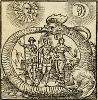 An illustration from Horou Apollonos neiloou Hieroglyphika = Ori Apollinis niliaci, De sacris notis & sculpturis libri duo (1551)