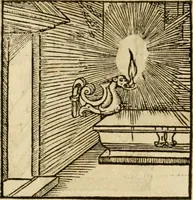 An illustration from Horou Apollonos neiloou Hieroglyphika = Ori Apollinis niliaci, De sacris notis & sculpturis libri duo (1551)