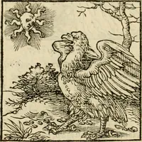 An illustration from Horou Apollonos neiloou Hieroglyphika = Ori Apollinis niliaci, De sacris notis & sculpturis libri duo (1551)