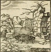An illustration from Horou Apollonos neiloou Hieroglyphika = Ori Apollinis niliaci, De sacris notis & sculpturis libri duo (1551)