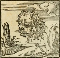 An illustration from Horou Apollonos neiloou Hieroglyphika = Ori Apollinis niliaci, De sacris notis & sculpturis libri duo (1551)