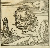 An illustration from Horou Apollonos neiloou Hieroglyphika = Ori Apollinis niliaci, De sacris notis & sculpturis libri duo (1551)