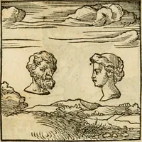 An illustration from Horou Apollonos neiloou Hieroglyphika = Ori Apollinis niliaci, De sacris notis & sculpturis libri duo (1551)