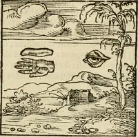 An illustration from Horou Apollonos neiloou Hieroglyphika = Ori Apollinis niliaci, De sacris notis & sculpturis libri duo (1551)