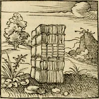 An illustration from Horou Apollonos neiloou Hieroglyphika = Ori Apollinis niliaci, De sacris notis & sculpturis libri duo (1551)