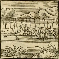 An illustration from Horou Apollonos neiloou Hieroglyphika = Ori Apollinis niliaci, De sacris notis & sculpturis libri duo (1551)