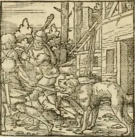 An illustration from Horou Apollonos neiloou Hieroglyphika = Ori Apollinis niliaci, De sacris notis & sculpturis libri duo (1551)