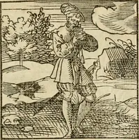 An illustration from Horou Apollonos neiloou Hieroglyphika = Ori Apollinis niliaci, De sacris notis & sculpturis libri duo (1551)