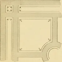 An illustration from House decoration : comprising whitewashing, paperhanging, painting, etc. (1897)