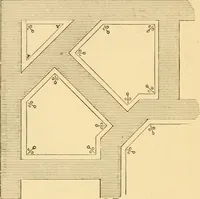 An illustration from House decoration : comprising whitewashing, paperhanging, painting, etc. (1897)