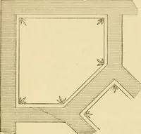 An illustration from House decoration : comprising whitewashing, paperhanging, painting, etc. (1897)