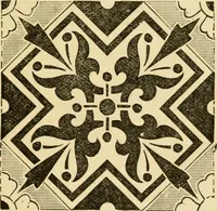 An illustration from House decoration : comprising whitewashing, paperhanging, painting, etc. (1897)