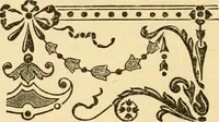 An illustration from House decoration : comprising whitewashing, paperhanging, painting, etc. (1897)