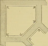 An illustration from House decoration : comprising whitewashing, paperhanging, painting, etc. ; with numerous engravings and diagrams (1914)