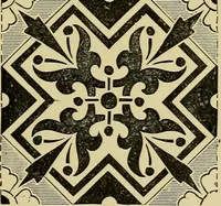 An illustration from House decoration : comprising whitewashing, paperhanging, painting, etc. ; with numerous engravings and diagrams (1914)