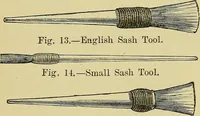 An illustration from House decoration : comprising whitewashing, paperhanging, painting, etc. ; with numerous engravings and diagrams (1914)