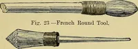 An illustration from House decoration : comprising whitewashing, paperhanging, painting, etc. ; with numerous engravings and diagrams (1914)