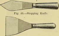 An illustration from House decoration : comprising whitewashing, paperhanging, painting, etc. ; with numerous engravings and diagrams (1914)