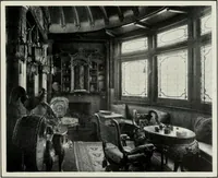 An illustration from The house dignified; its design, its arrangement and its decoration (1908)