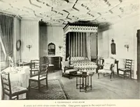 An illustration from The house dignified; its design, its arrangement and its decoration (1908)