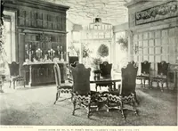 An illustration from The house dignified; its design, its arrangement and its decoration (1908)
