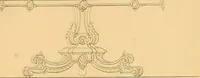 An illustration from House furnishing, decorating and embellishing assistant. Consisting of original designs in the Grecian, Italian, renaissance, Louis-quatorze, gothic, Tudor, and Elizabethan styles .. (1847)