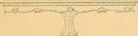 An illustration from House furnishing, decorating and embellishing assistant. Consisting of original designs in the Grecian, Italian, renaissance, Louis-quatorze, gothic, Tudor, and Elizabethan styles .. (1847)