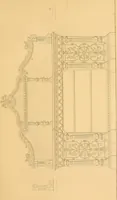 An illustration from House furnishing, decorating and embellishing assistant. Consisting of original designs in the Grecian, Italian, renaissance, Louis-quatorze, gothic, Tudor, and Elizabethan styles .. (1847)