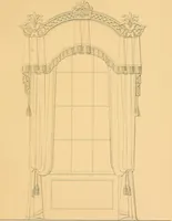 An illustration from House furnishing, decorating and embellishing assistant. Consisting of original designs in the Grecian, Italian, renaissance, Louis-quatorze, gothic, Tudor, and Elizabethan styles .. (1847)