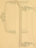 An illustration from House furnishing, decorating and embellishing assistant. Consisting of original designs in the Grecian, Italian, renaissance, Louis-quatorze, gothic, Tudor, and Elizabethan styles .. (1847)