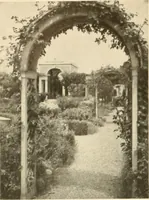 An illustration from House & garden's book of gardens; containing over four hundred illustrations of special flower types, plans and suggestions for landscape work, a complete gardener's calendar of the year's activities, planting and spraying tables, and a portfolio of beautiful gardens in varied sections of the United States and foreign countries (1921)