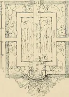 An illustration from House & garden's book of gardens; containing over four hundred illustrations of special flower types, plans and suggestions for landscape work, a complete gardener's calendar of the year's activities, planting and spraying tables, and a portfolio of beautiful gardens in varied sections of the United States and foreign countries (1921)