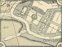 An illustration from House & garden's book of gardens; containing over four hundred illustrations of special flower types, plans and suggestions for landscape work, a complete gardener's calendar of the year's activities, planting and spraying tables, and a portfolio of beautiful gardens in varied sections of the United States and foreign countries (1921)