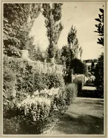 An illustration from House & garden's book of gardens; containing over four hundred illustrations of special flower types, plans and suggestions for landscape work, a complete gardener's calendar of the year's activities, planting and spraying tables, and a portfolio of beautiful gardens in varied sections of the United States and foreign countries (1921)