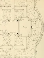 An illustration from House & garden's book of gardens; containing over four hundred illustrations of special flower types, plans and suggestions for landscape work, a complete gardener's calendar of the year's activities, planting and spraying tables, and a portfolio of beautiful gardens in varied sections of the United States and foreign countries (1921)