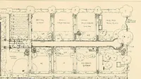 An illustration from House & garden's book of gardens; containing over four hundred illustrations of special flower types, plans and suggestions for landscape work, a complete gardener's calendar of the year's activities, planting and spraying tables, and a portfolio of beautiful gardens in varied sections of the United States and foreign countries (1921)