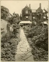 An illustration from House & garden's book of gardens; containing over four hundred illustrations of special flower types, plans and suggestions for landscape work, a complete gardener's calendar of the year's activities, planting and spraying tables, and a portfolio of beautiful gardens in varied sections of the United States and foreign countries (1921)