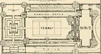 An illustration from House & garden's book of gardens; containing over four hundred illustrations of special flower types, plans and suggestions for landscape work, a complete gardener's calendar of the year's activities, planting and spraying tables, and a portfolio of beautiful gardens in varied sections of the United States and foreign countries (1921)
